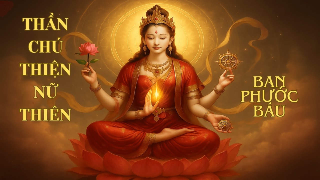 🌸Thần Chú Thiện Thiên Nữ🌸- Cát Tường Thiên Nữ | Sri Devi Dharani | 大吉祥天女咒