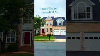 Colonial House in Springfield, Virginia for multigenerational lifestyle!