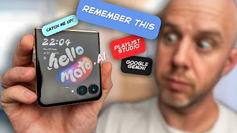 The BEST phone AI? Moto AI Hands-On