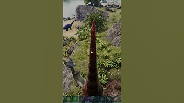 Taming a Max Level Pteranodon in Ark #shorts #ark