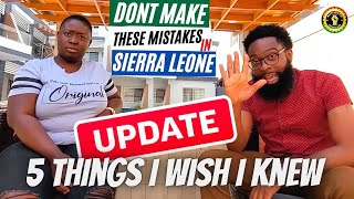 What Not To Do In Sierra Leone | 5 Things I Wish I Knew BEFORE Visiting Sierra Leone