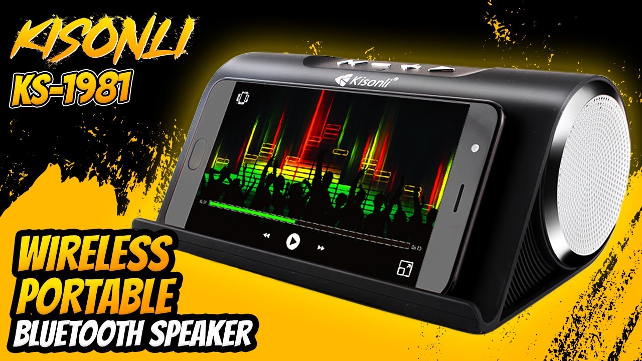 Best Bluetooth Speaker 2022 | Kisonli KS1981 Wireless Speaker Unboxing | Unbox With Tech Wala 
