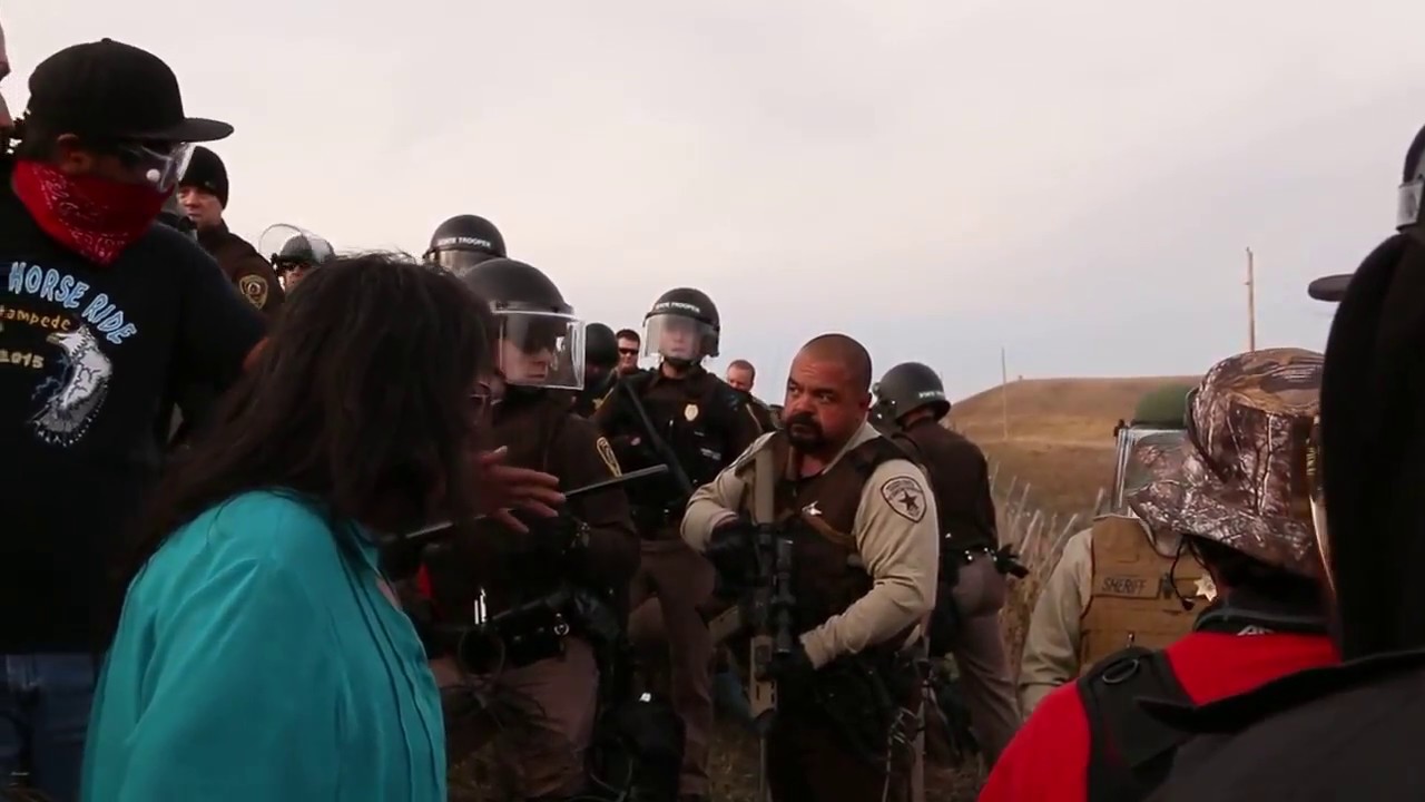 Brutal Arrest of Red Fawn The Nazi Salute