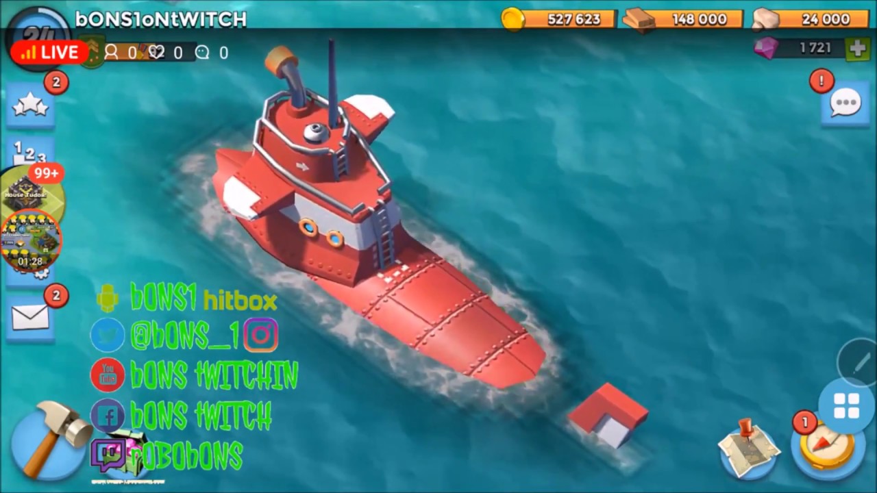 bOOM bEACH tRADER aND sOME LeVEL 4 sGT. bRICK aTTACKS