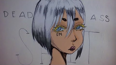 Autodesk Sketchbook Timelapse Test | OC Coloring Process