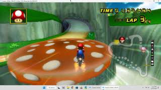 Mario Kart Wii Time Trial Gameplay Dolphin Emulator Pc 