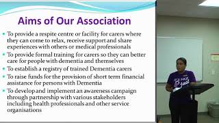 Alzheimer dementia presentation