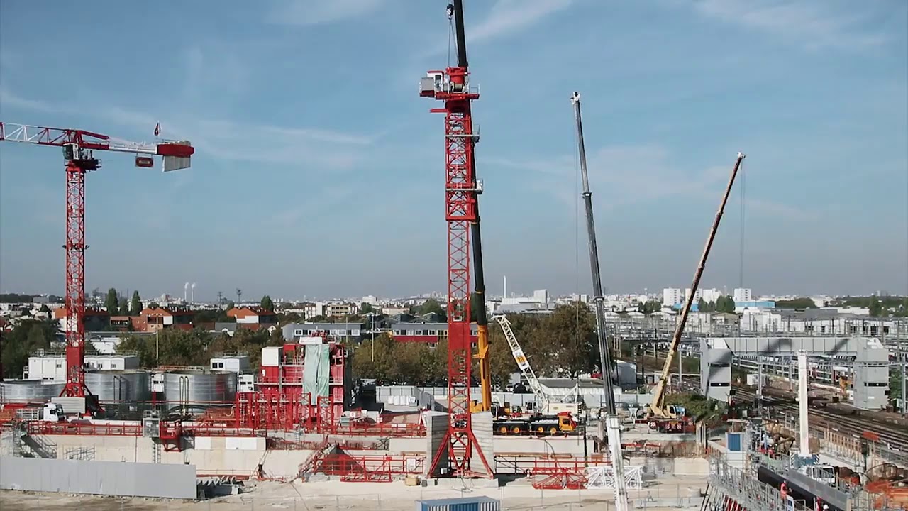 T2A Montage grue à tour