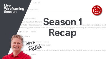 Season 1 Recap - Wireframing with Balsamiq