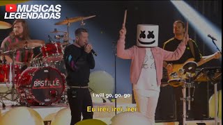Ao Vivo Marshmello Ft. Bastille - Happier Legendado Lyrics Tradução