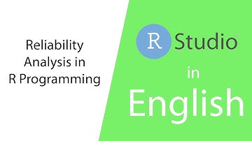Reliability Analysis in R Programming (English)