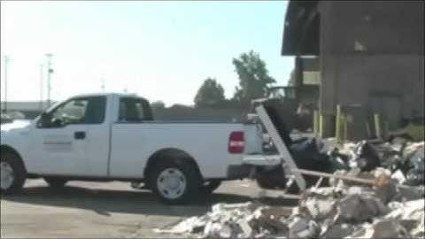 RollerBoard Loadhandler Dumping From Pickup Truck