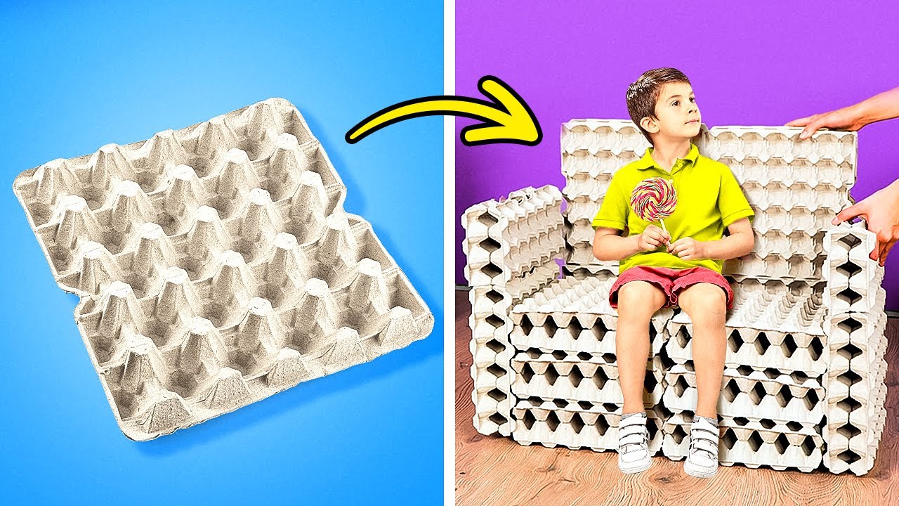 حيل ذكةي لإعادة التدوير || إعادة تدوير الأغراض القديمة