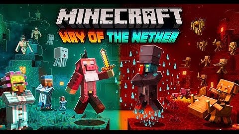 Minecraft The Way Of The Nether Gameplay Walkthrough (No Commentary)