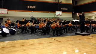 2017 GMS Wind Ensemble performsAztec Fire