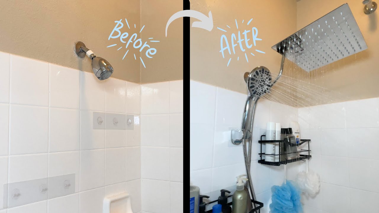 Upgrade your bathroom with this affordable Rainfall Shower Head System ...