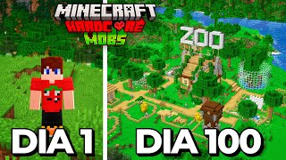 SOBREVIVI 100 DIAS COMO MUTANTE HARDCORE no minecraft (O FILME)