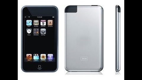 Ipod Touch 1st gen unboxing