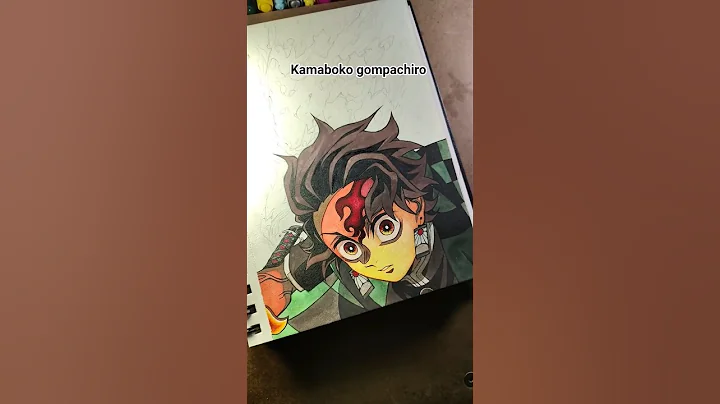 tanjiro kamado artwork #demonslayer #drawing #anime