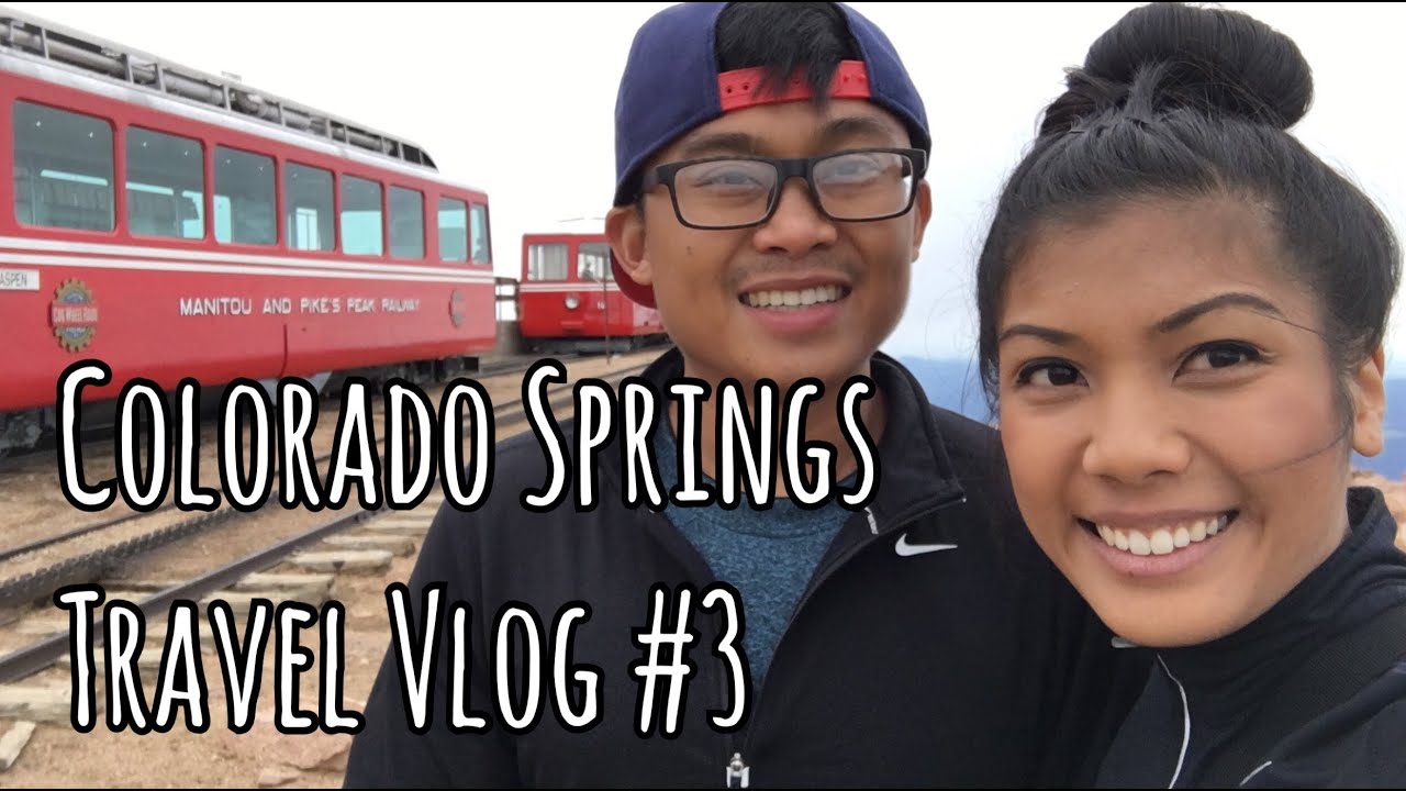 COG RAILWAY TO PIKES PEAK | Colorado Springs, CO Travel Vlog - YouTube