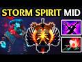 🔥 STORM SPIRIT MID — ZIP 😈 OVERLOAD 😈 VORTEX 😈 | DOTA 2 🔥