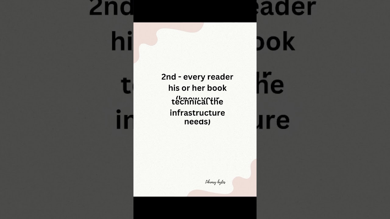 Five laws of library science according to OCLC