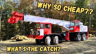 STOLEN from the Auction, $3500 Crane. Will it Drive Home? Will it Lift?? by Diesel Creek 1,634,630 views 5 months ago 54 minutes
