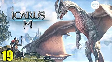 BEST MMORPG LIKE WOW Mobile Icarus M: Riders of Icarus Android ios Gameplay Open World Part 19