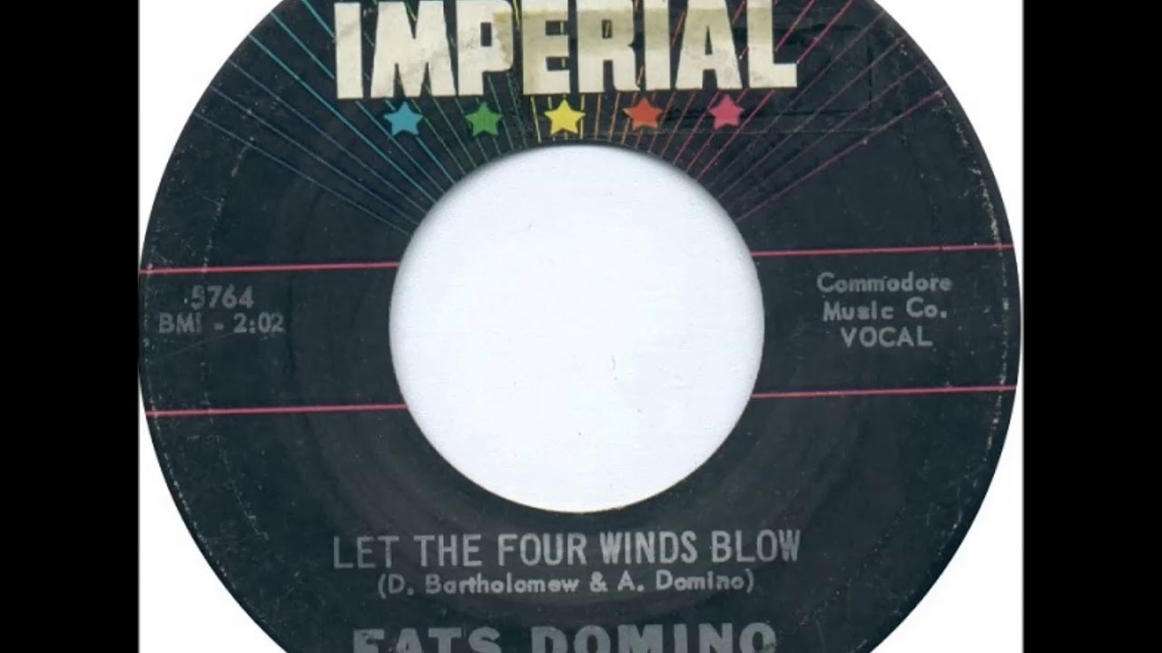 Fats Domino Let The Four Winds Blow (stereo master) June 20, 1961 YouTube