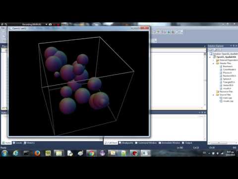 Sphere collision and response with box walls
