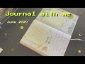  journal with me  greenyellow theme  izzybujo 