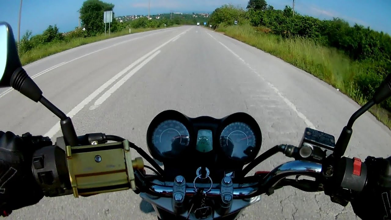 HONDA CBX250 twister ll ride + TOP SPEED