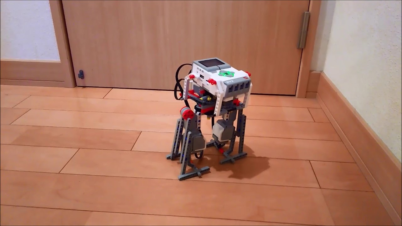 Bipedal walking robot:ROBOCON mag:Mindstorms Educ.EV3(二足歩行ロボット:ロボコンマガジン ...