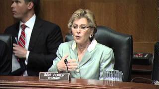 Boxer  Opening Statement for Full Committee Hearing: The Clean Air Act and Public Health