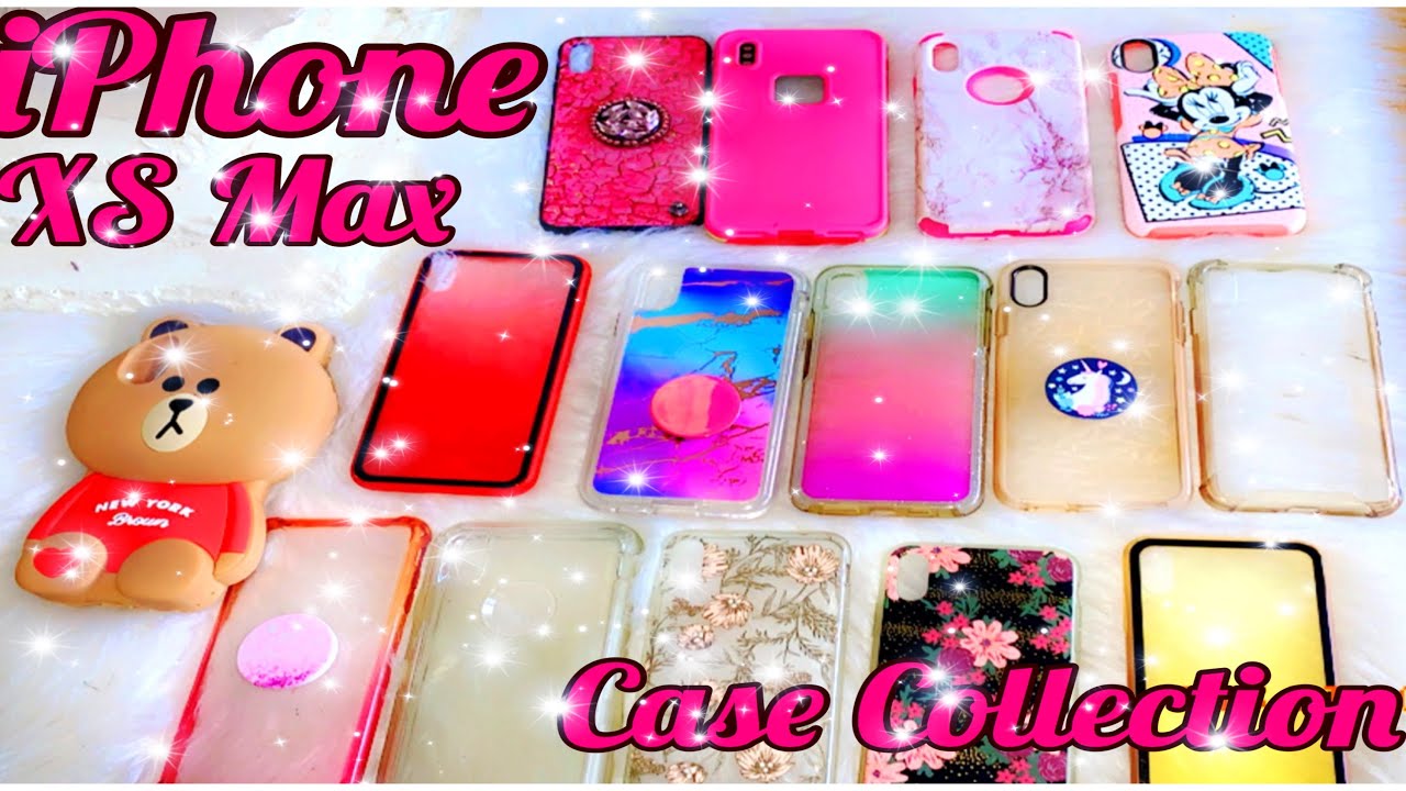 IPHONE XS MAX CASE COLLECTION - YouTube