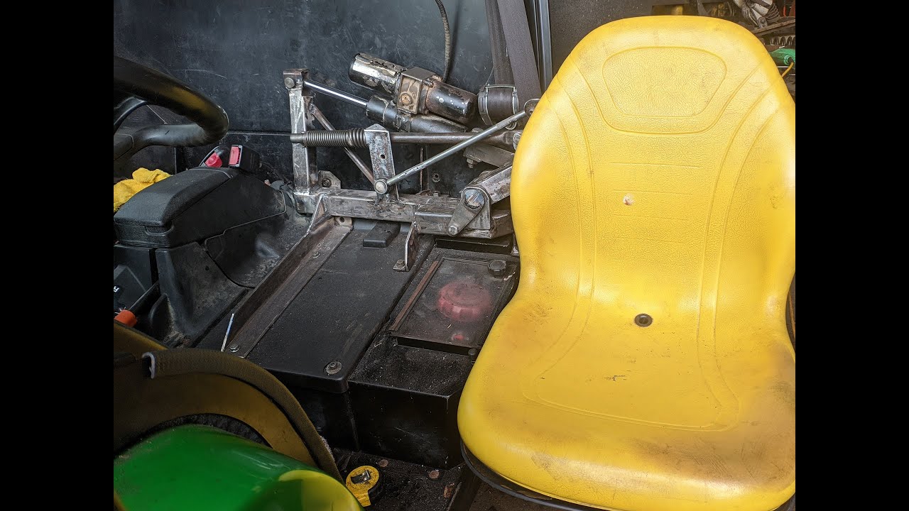 John Deere Gator Hydraulic Seat Lift For Person With Disability YouTube