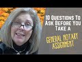 10 Questions To Ask Before You Take a General Notary Assignment