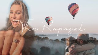 HE PROPOSED ON A HOT AIR BALLOON 💍 My Engagement Vlog