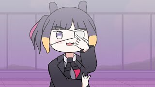 Chuuni Ina Is About To Unleash The Red Eyed Black Dragon Hololive Animation Ni