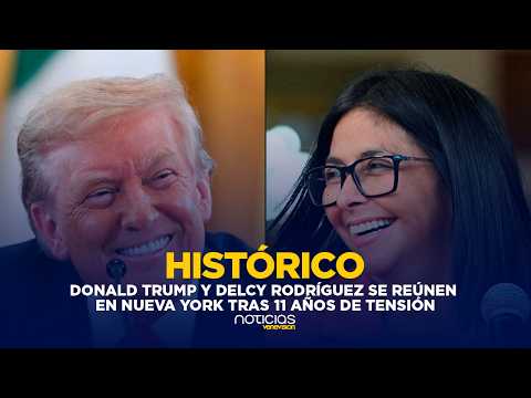 U.S. and Venezuela Face-to-Face: Trump and Delcy Rodríguez at the UN General Assembly