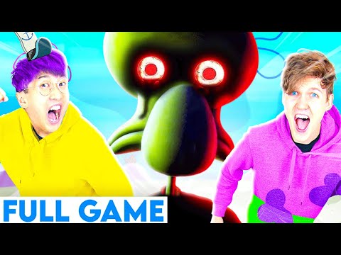 Can We Survive NIGHTMARE In SQUIDVILLE!? (EVIL SQUIDWARD & SPONGEBOB *ATTACKED US!*)