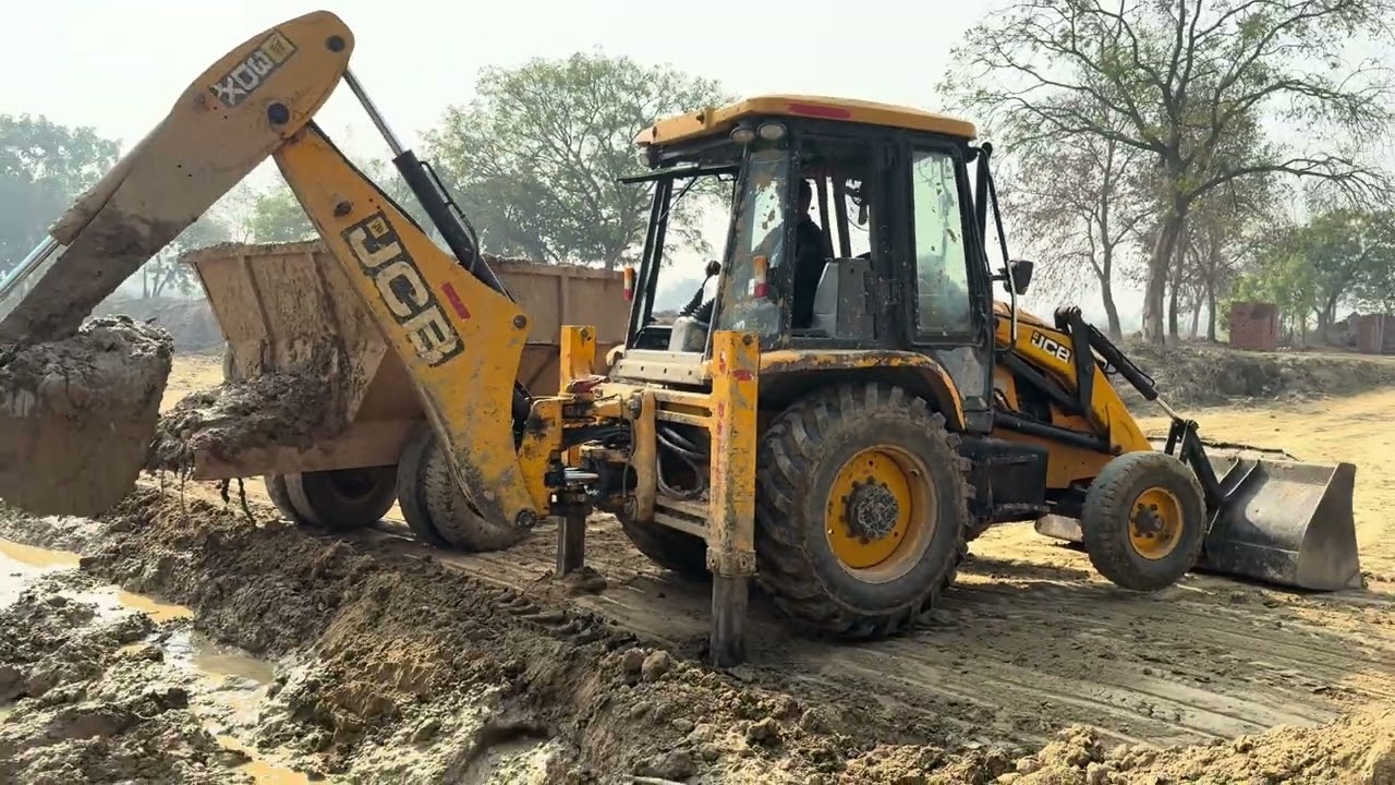 मिट्टी लोडिंग जेसीबी से भट्टे पर #todayviralvideo #jcb #tirendingreels #todayviral 