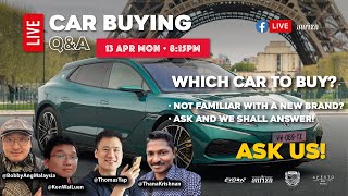 Weekly LIVE Car Buying Q&A | Evomalaysia.com (13/4/2026)