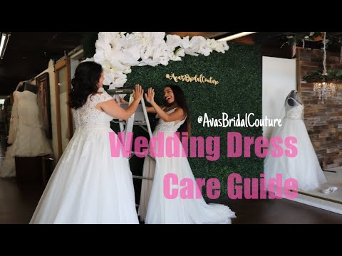 Come conservare abito da sposa prima di Wedding