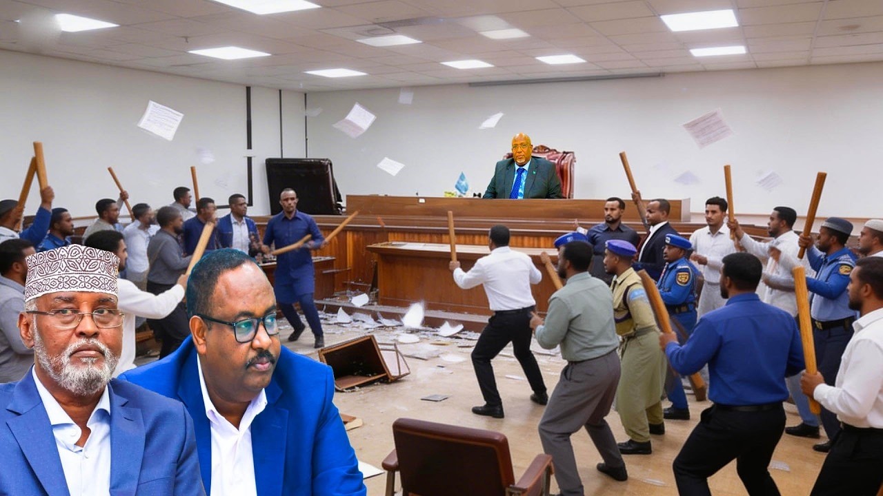 TOOS: Doodii Maanta Baarlamaanka Somalia Xildhibaano is Feeray Buuq iyo Dagaal