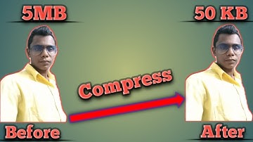HOW TO COMPRESS PHOTO SIZE || REDUCE IMAGE SIZE 5MB TO 50KB IN MOBILE || PICTURE REDUCE ||