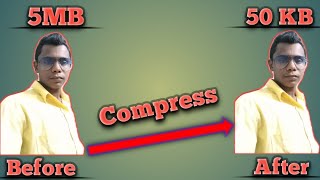 HOW TO COMPRESS PHOTO SIZE || REDUCE IMAGE SIZE 5MB TO 50KB IN MOBILE || PICTURE REDUCE || screenshot 4