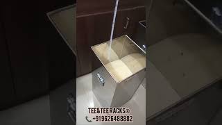 10kg, 25kg, 50kg Rice bin storage capacity demo in TEE&TEE RACKS®📞+91 9626488882