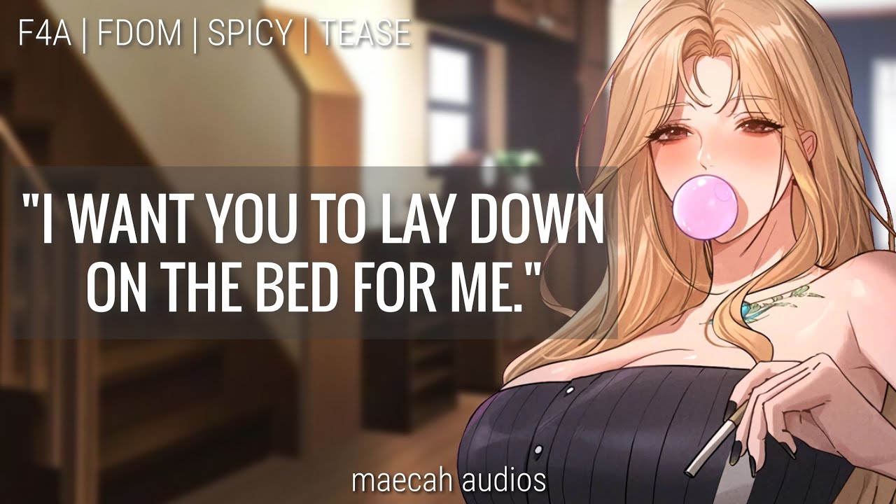 Mommy Goth Roommate Claims You | ASMR Roleplay [F4A] [fdom] [spicy] [tease]