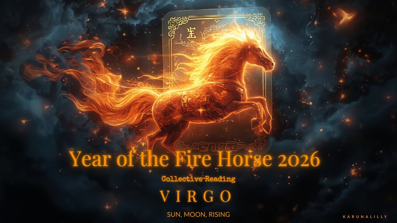 🔥🐎 2026 Fire Horse Love & Career Forecast - Virgo (Sun, Moon, Rising) ♍ 